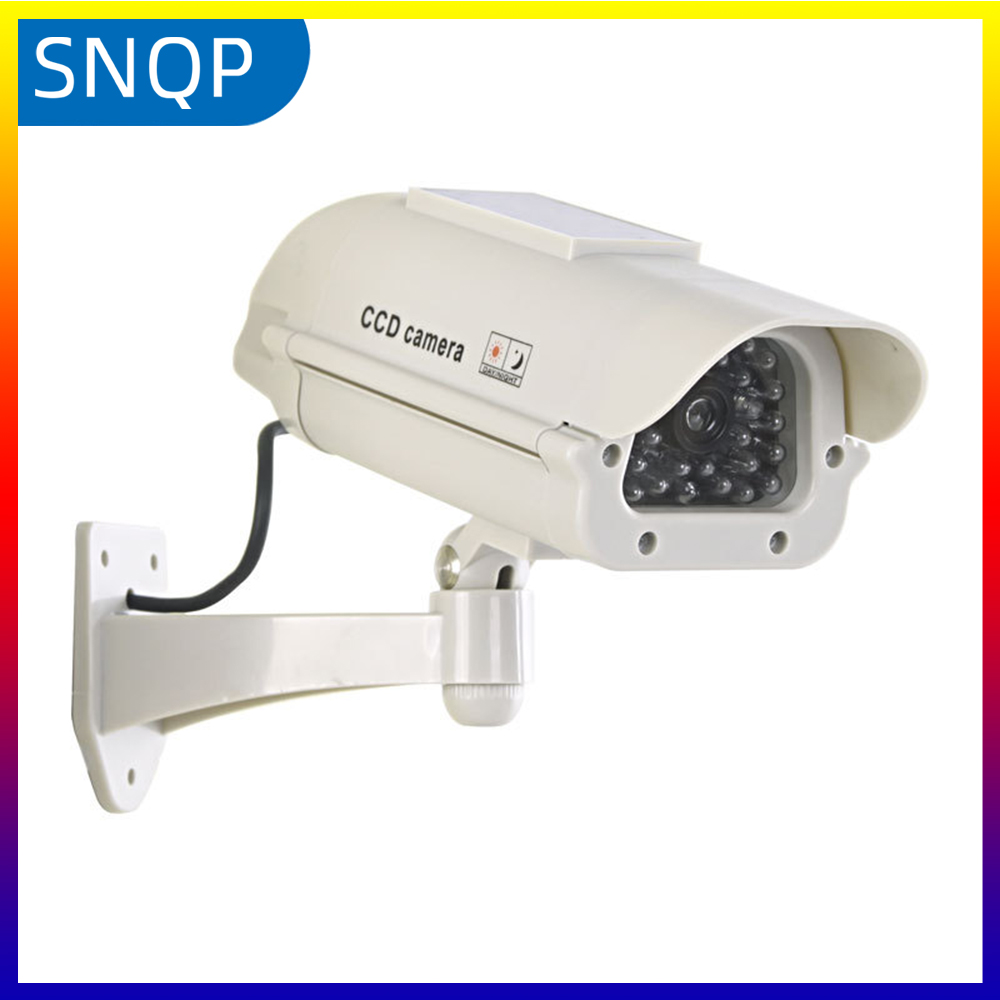 Home Security Officer - กล้องจำลองพลังงานแสงอาทิตย์ กันน้ำ กล้องปลอม กล้องวงจรปิดจำลอง CCD พร้อมไฟ