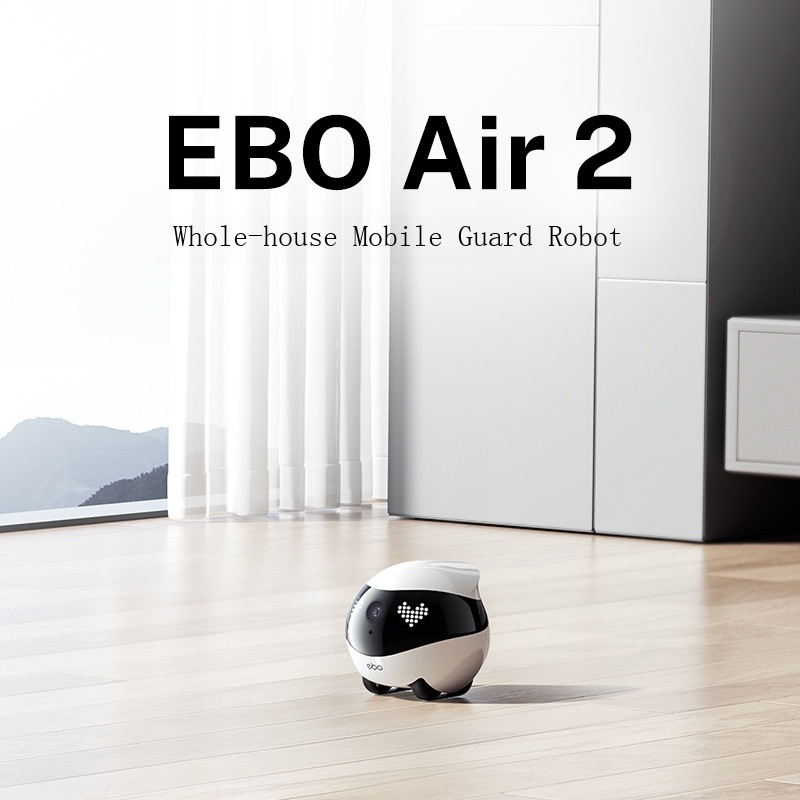 Home Security Robots - Enabot EBO กล้องวงจรปิดอัตโนมัติในบ้าน หุ่นยนต์รักษาความปลอดภัยบ้านผ่าน WiFi สัตว์เลี้ยงอิเล็กทรอนิกส์