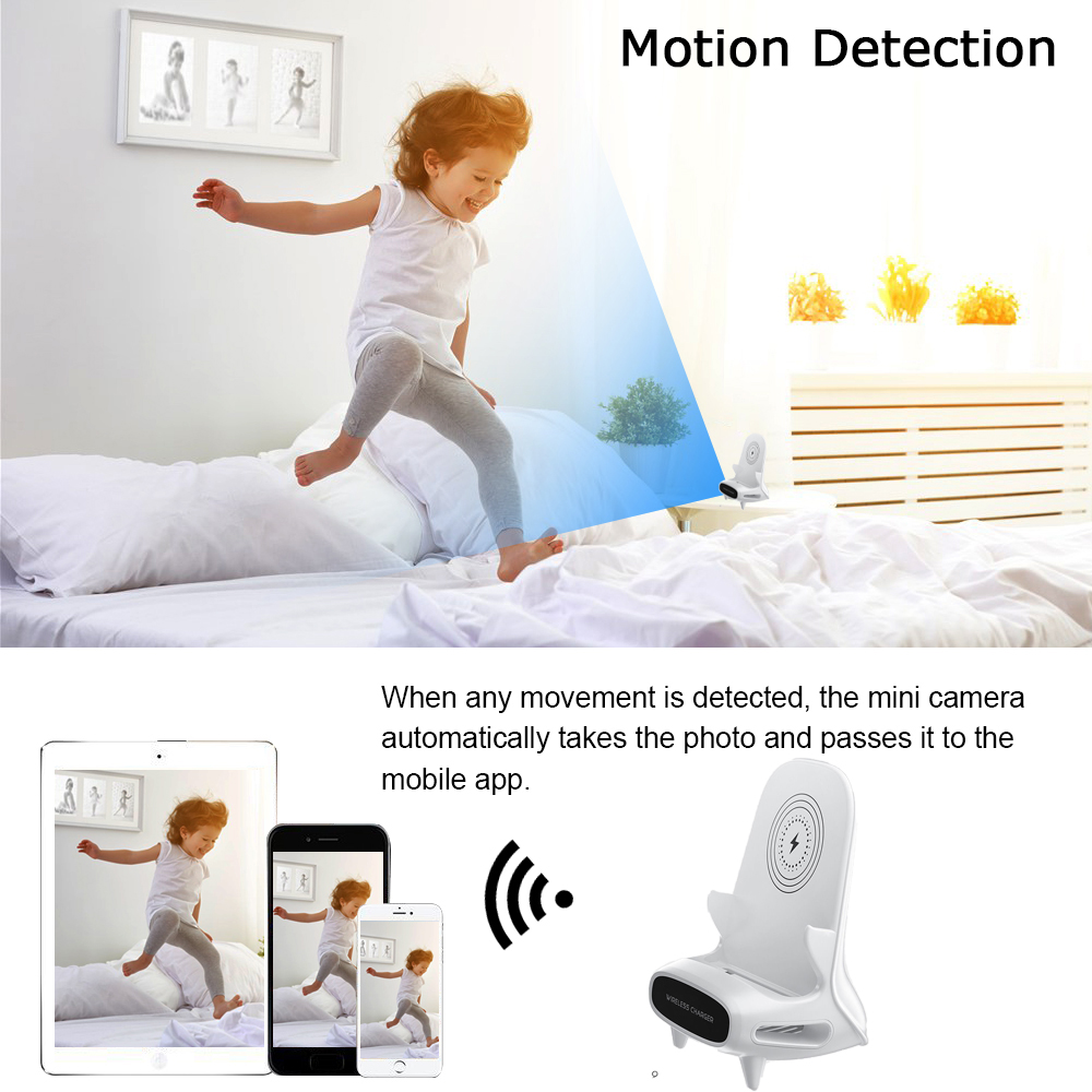 กล้องขนาดเล็ก 1080P HD WiFi ดู - Hidden Camera Clock บทวิจารณ์และราคา