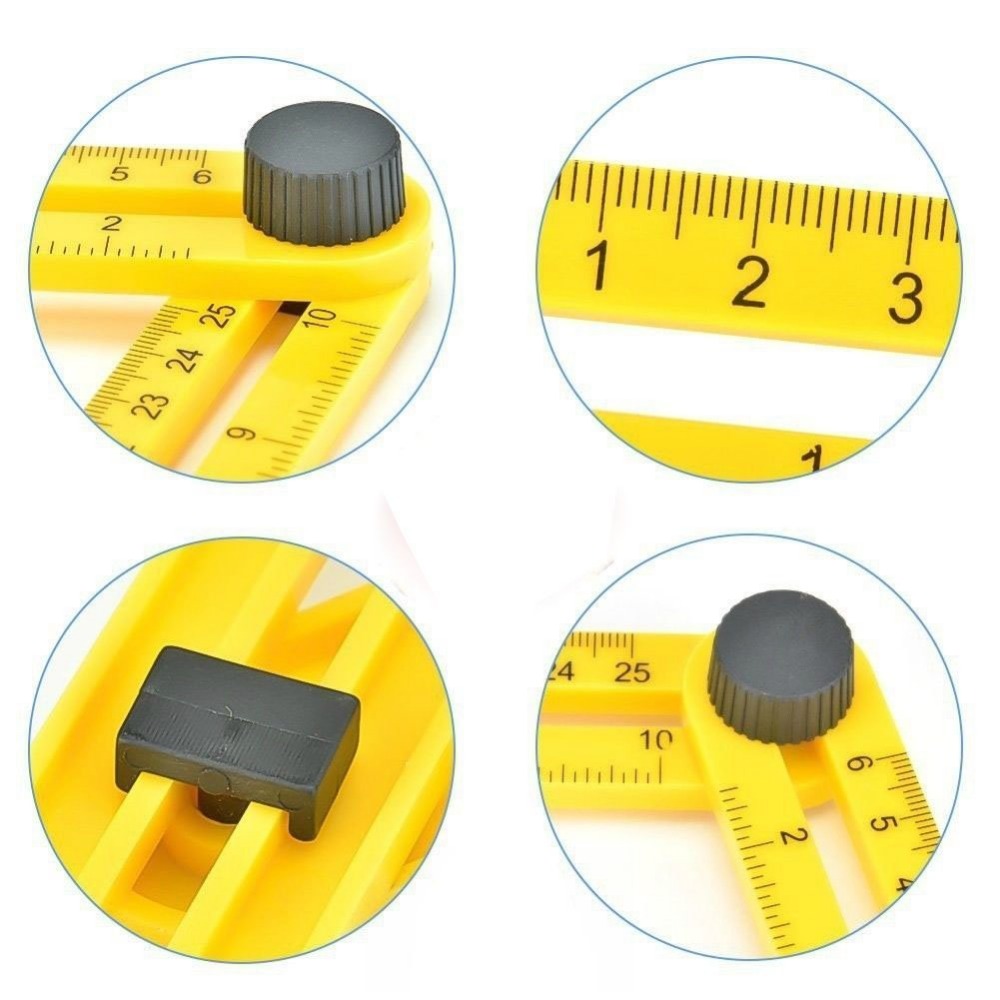ไม้โปรแทรกเตอร์หลายมุมไม้บรรทั - Home Security Measures บทวิจารณ์และราคา