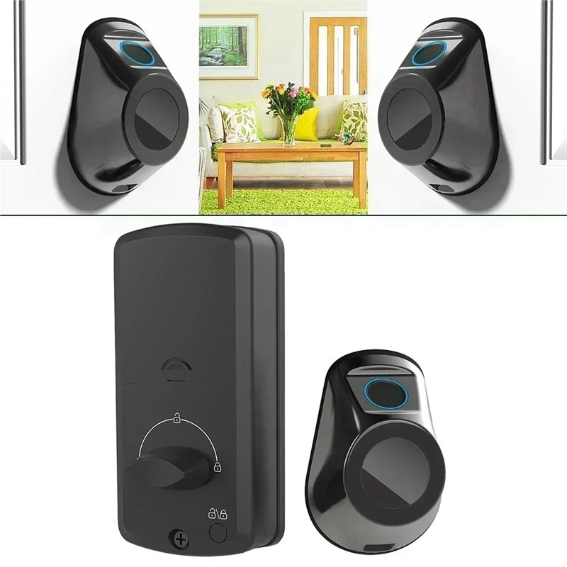 B44C ระบบล็อคประตูด้วยลายนิ้วม - Home Security Features บทวิจารณ์และราคา