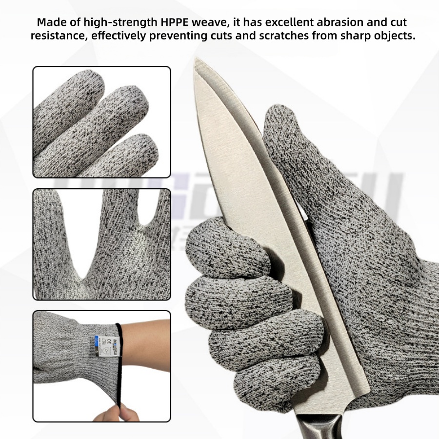 ถุงมือทำงานกันบาดระดับ 5 ถุงมื - Home Security Measures บทวิจารณ์และราคา