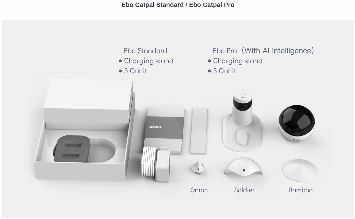 หุ่นยนต์อัจฉริยะ EBO SE สำหรับ - Home Security Robots บทวิจารณ์และราคา