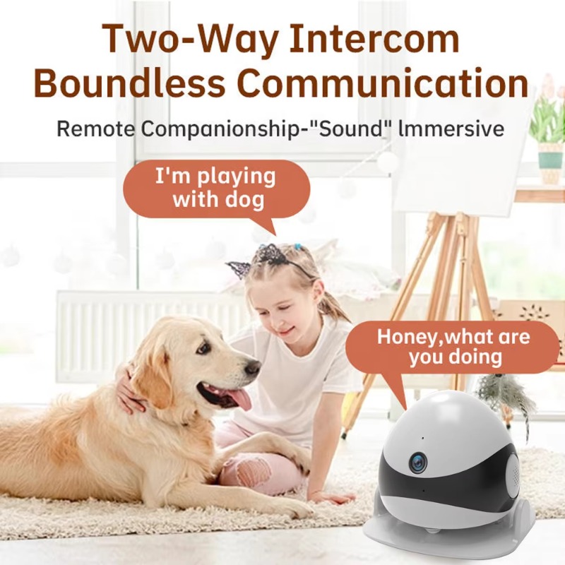 กล้องหุ่นยนต์สัตว์เลี้ยงไร้สาย - Home Security Robots บทวิจารณ์และราคา