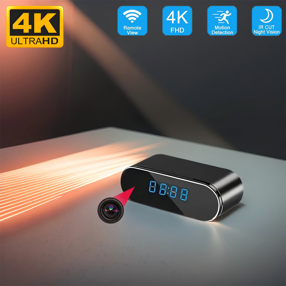กล้องนาฬิกา WIFI รุ่นมินิ 4K H - Hidden Camera Clock บทวิจารณ์และราคา