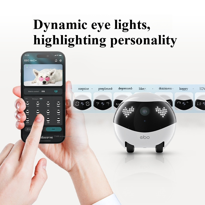 Enabot EBO กล้องวงจรปิดอัตโนมั - Home Security Robots บทวิจารณ์และราคา