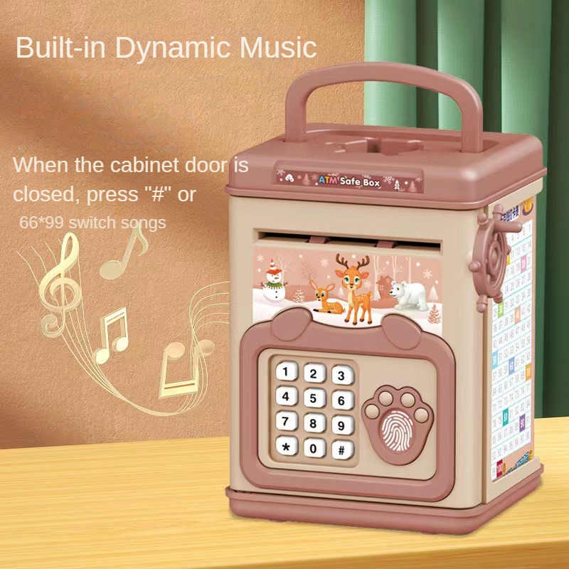 กล่องเงินลายนิ้วมือ Piggy Bank - Home Security Electronics บทวิจารณ์และราคา