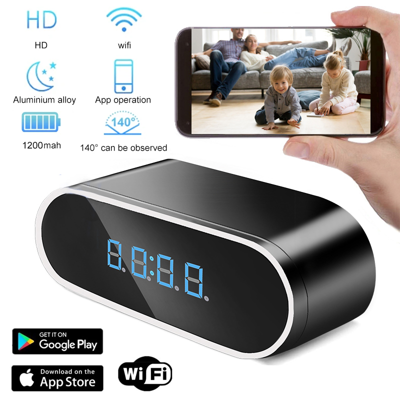 Wifi มินินาฬิกากล้องระยะไกลพร้ - Hidden Camera Clock บทวิจารณ์และราคา