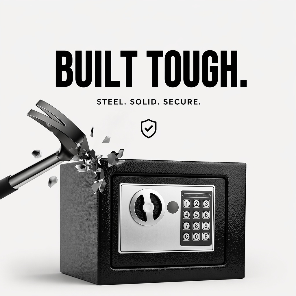 ตู้เซฟเหล็กดิจิตอลพร้อมแป้นกดอ - Home Security Officer บทวิจารณ์และราคา