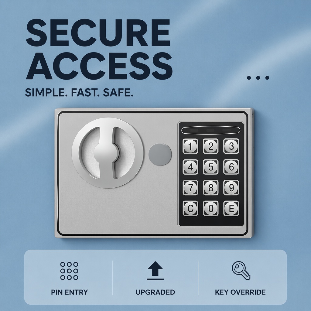 ตู้เซฟเหล็กดิจิตอลพร้อมแป้นกดอ - Home Security Officer บทวิจารณ์และราคา