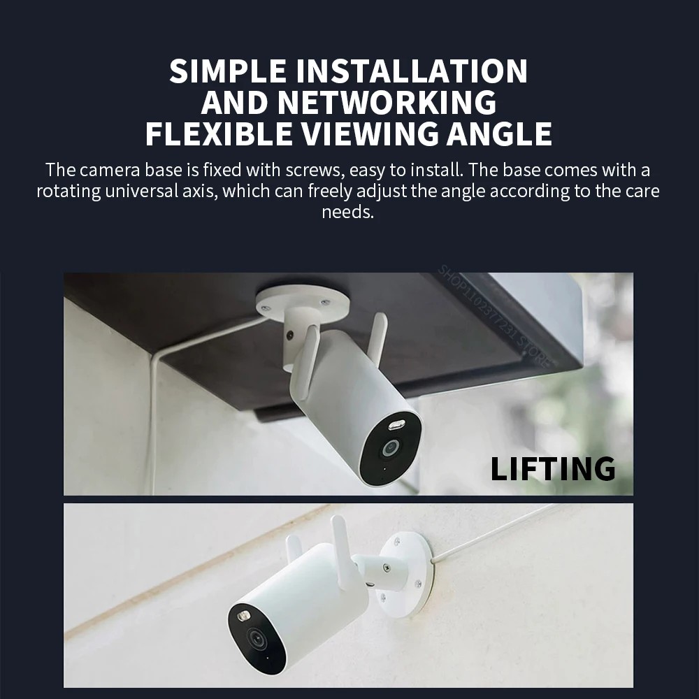 กล้องกลางแจ้ง Xiaomi AW300 IP6 - Xiaomi Home Security Camera 2K บทวิจารณ์และราคา