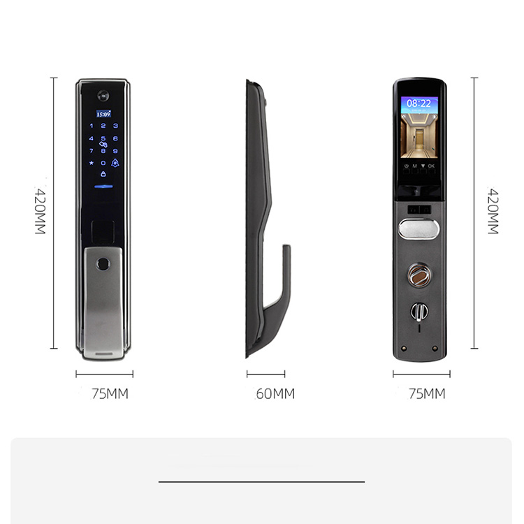 กุญแจล็อคประตูดิจิตอลอัจฉริยะค - Home Security Electronics บทวิจารณ์และราคา
