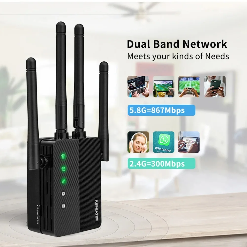 WiFi Extender พร้อมความสามารถ  - Home Security Features บทวิจารณ์และราคา