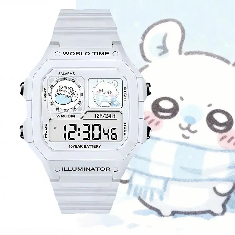 นาฬิกาดิจิตอลลายการ์ตูน Chiika - Home Security Electronics บทวิจารณ์และราคา